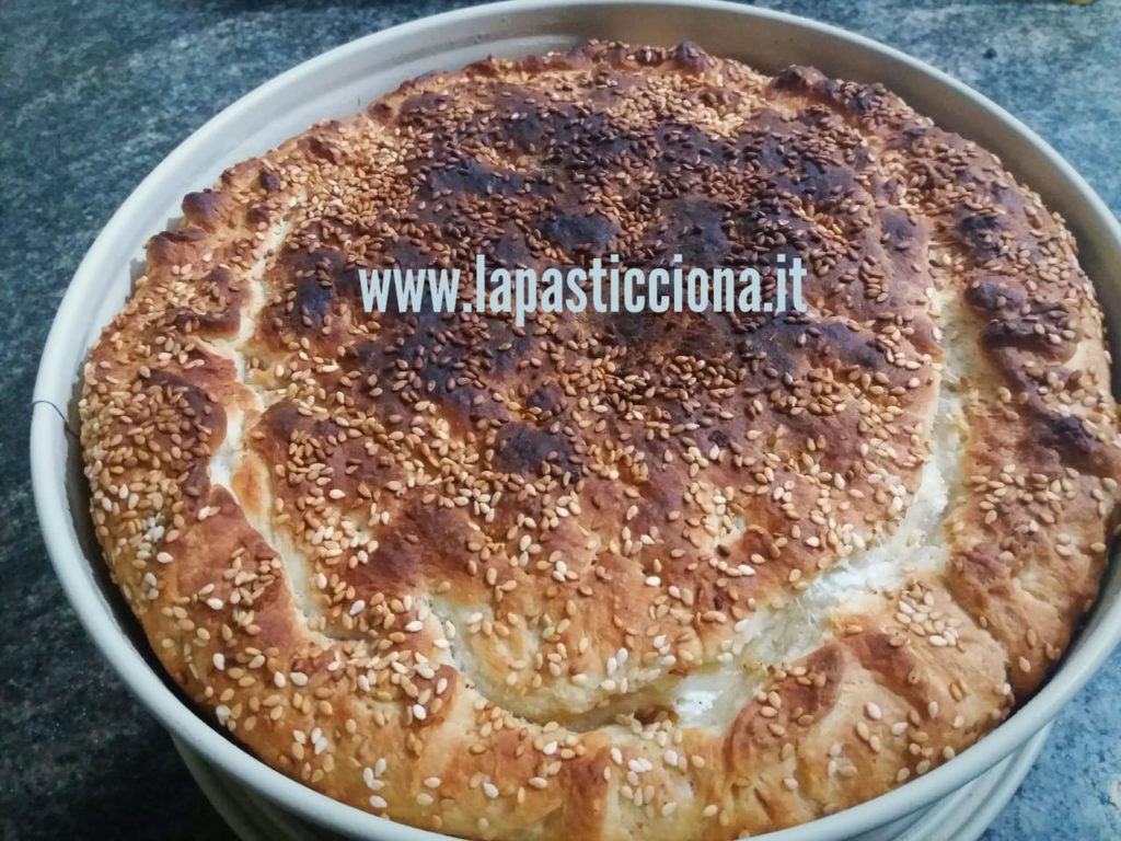 Cuddurùni (focaccia) con il cavolfiore